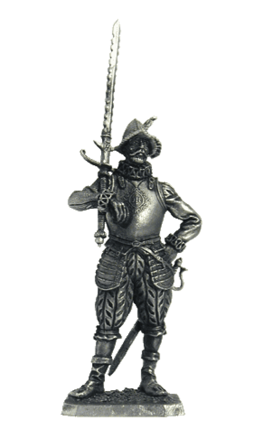 EK-M107 - европейский солдат с мечом, 16 век