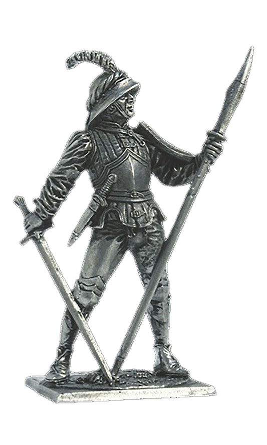 EK-M169 - швейцарский пеший воин, 15 век