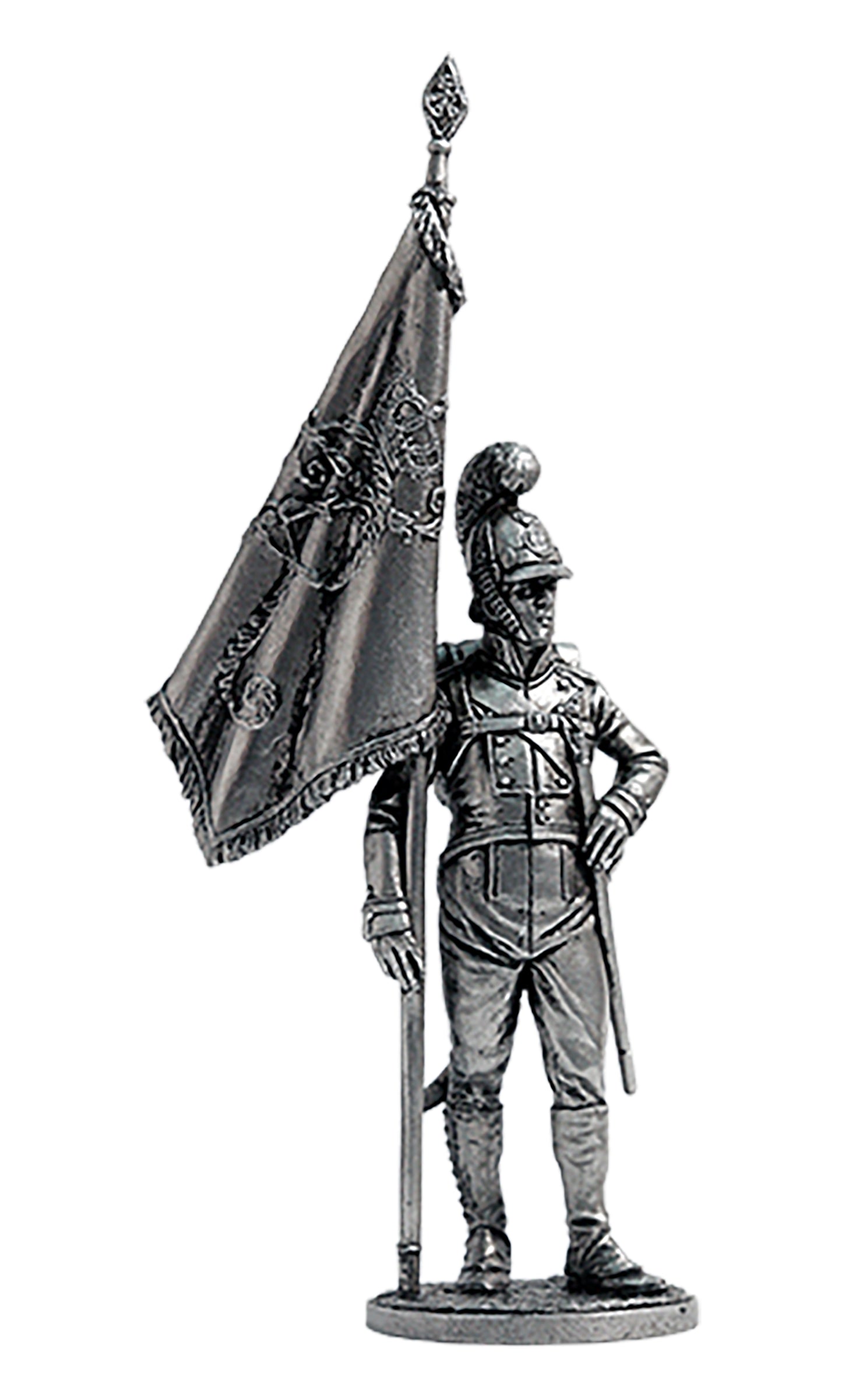 EK-NAP-63 - унтер-офицер, знаменосец 4-го пехотного полка фон Франкемона. Вюртемберг, 1811-12 гг.