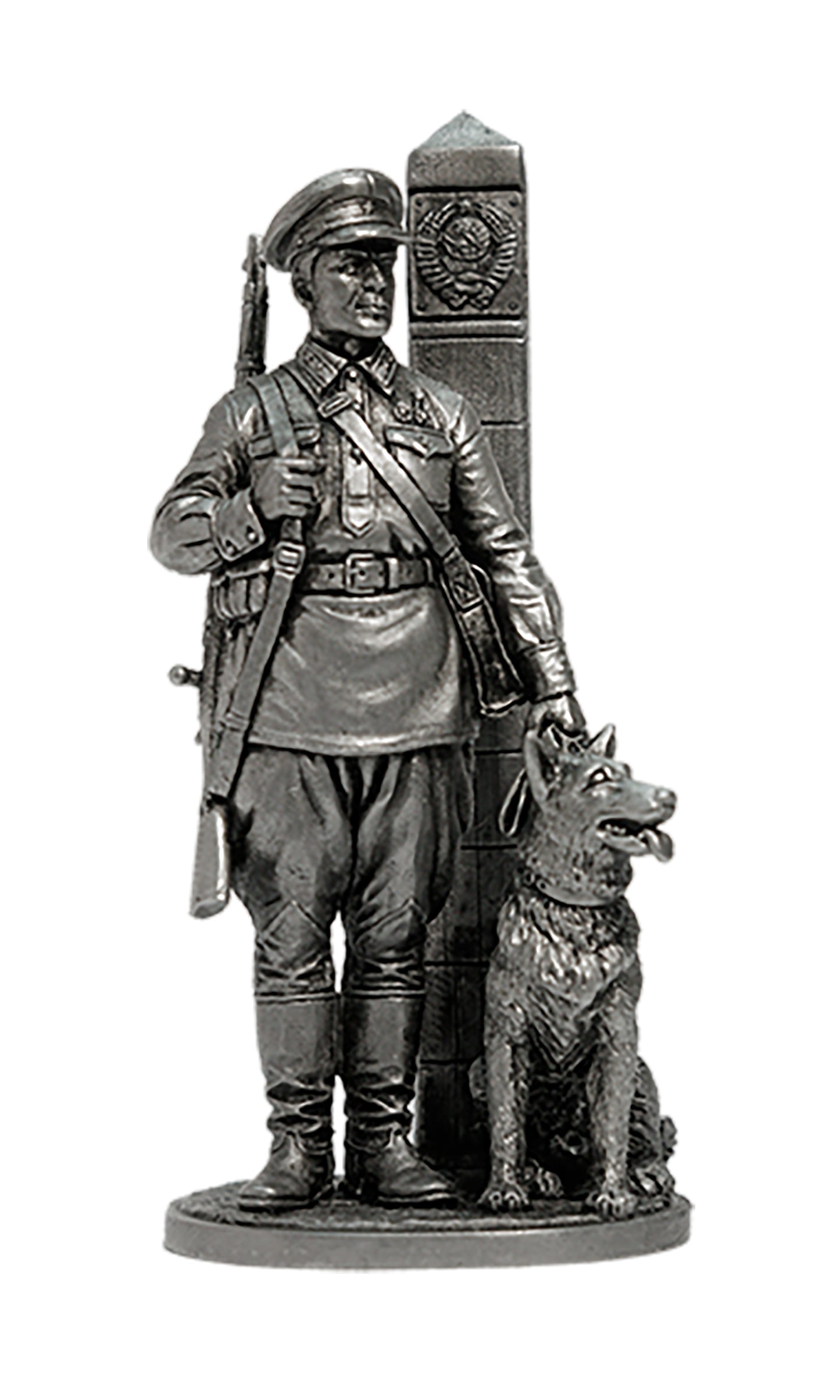 EK-WW2-23 - младший сержант Пограничных войск НКВД с собакой, 1941 г. СССР
