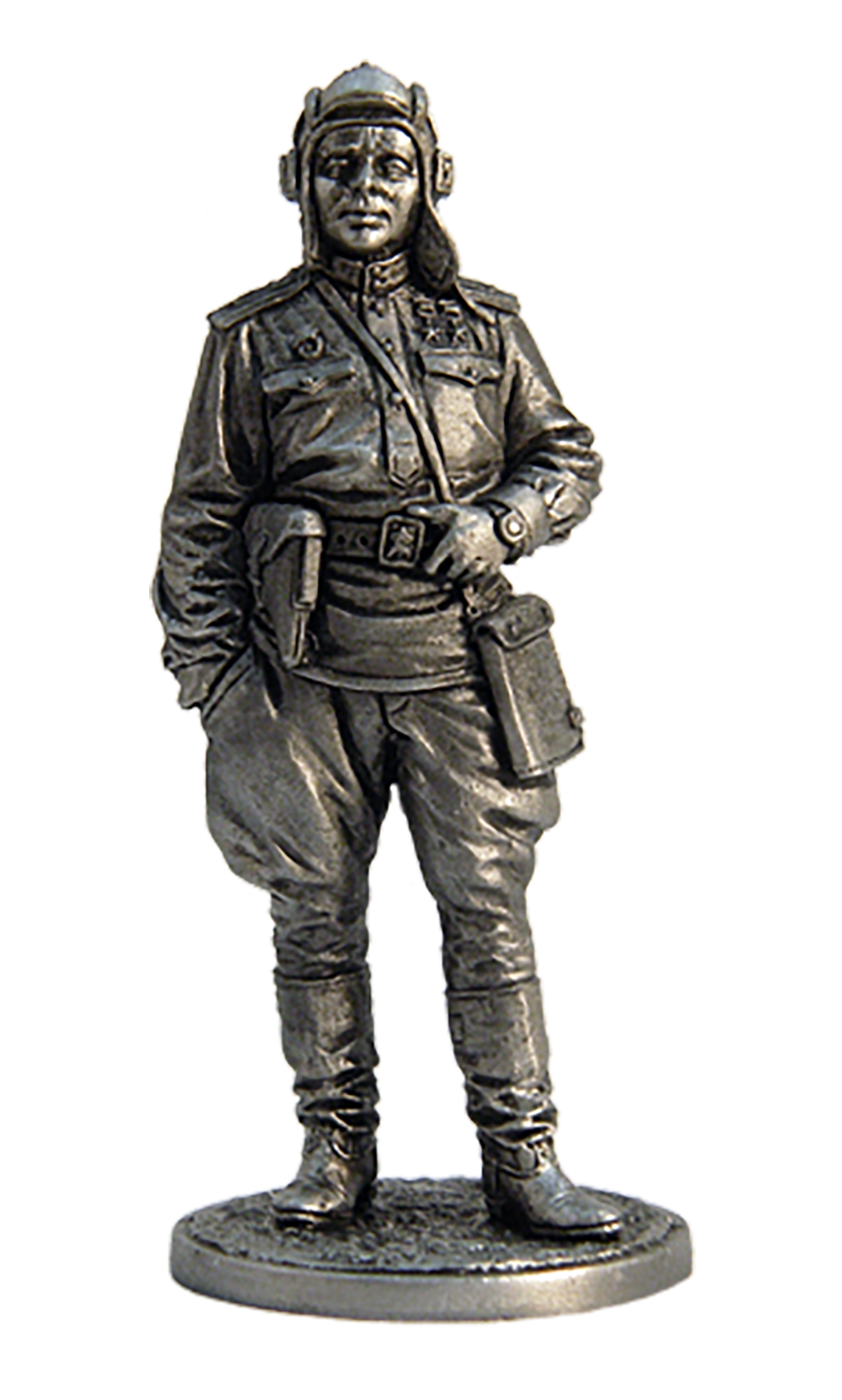 EK-WW2-9 - гвардии майор, командир танкового батальона, 1945 год. СССР
