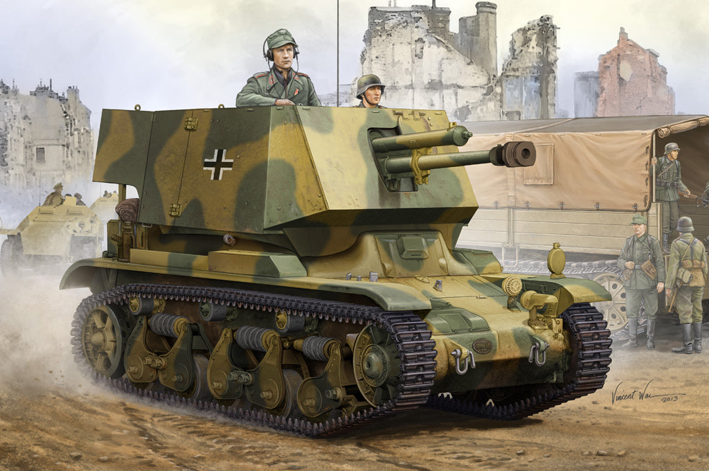 HB-83807 - немецкая САУ Panzerjäger 35R времен Второй мировой войны