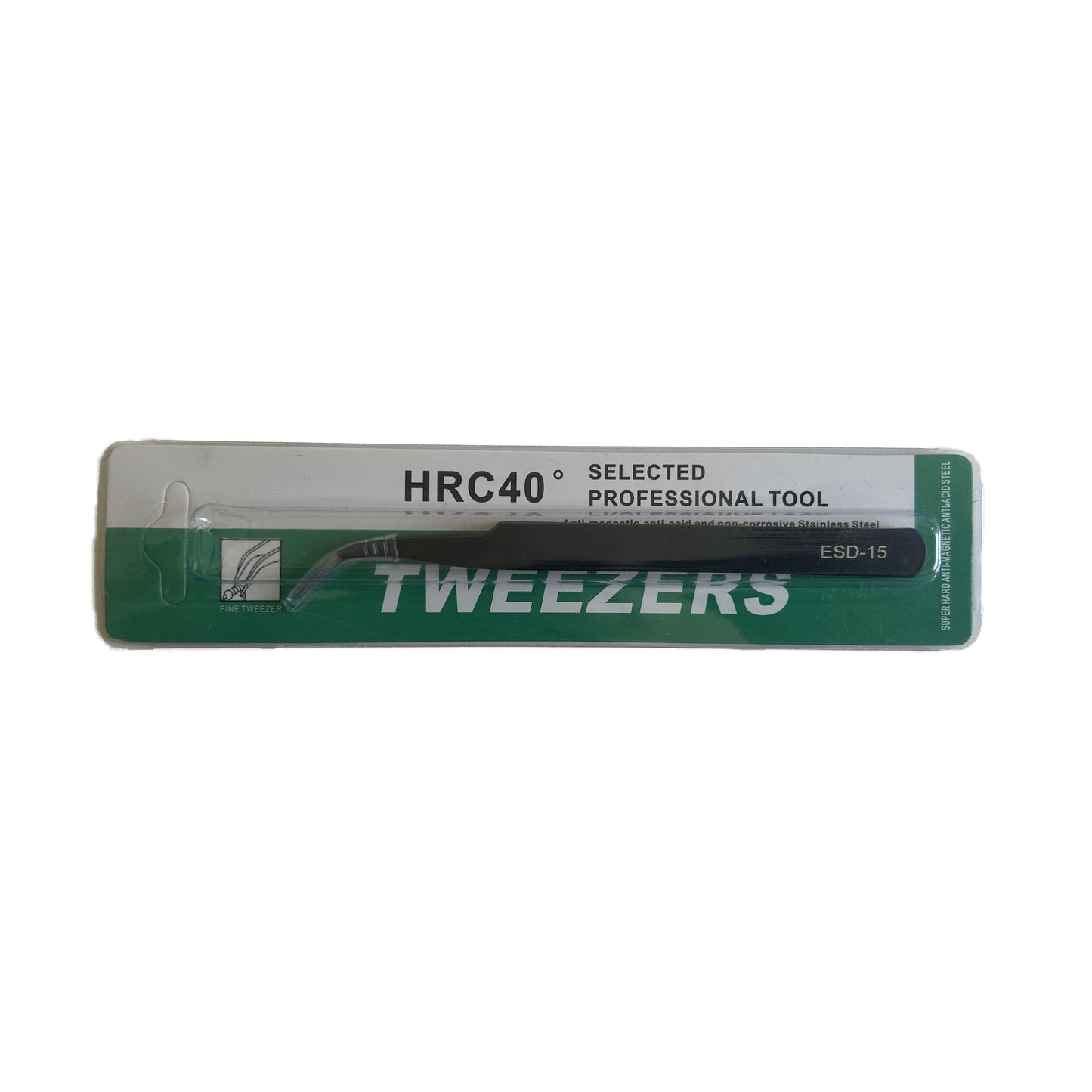 HRC-ESD-15 - пинцет прямой, модель: ESD-15