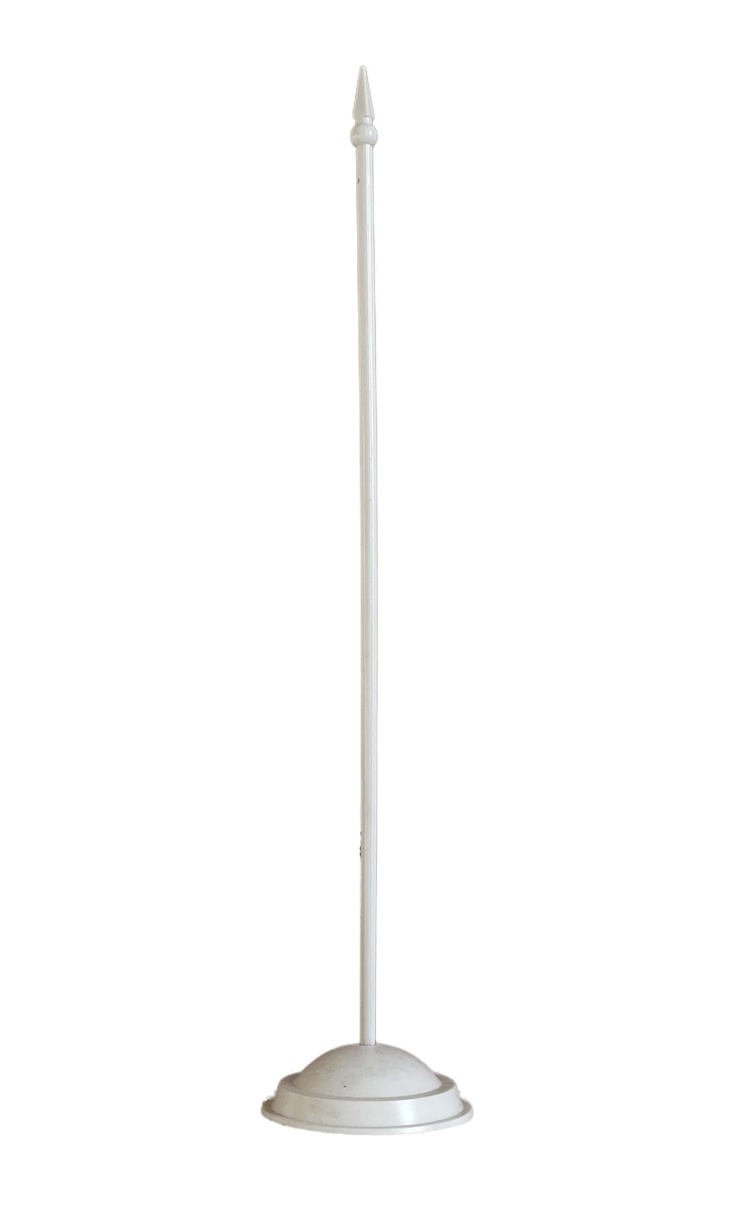 INR-STAND-31-PLASTIC-1 - подставка настольная на 1 шток, пластмассовая, высотой: 31 см