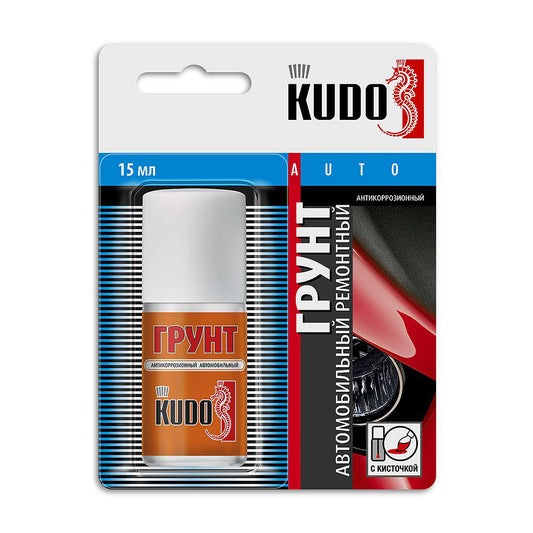 KU-70006 - грунт антикоррозионный ремонтный во флаконе с кисточкой, флакон: 15 мл.