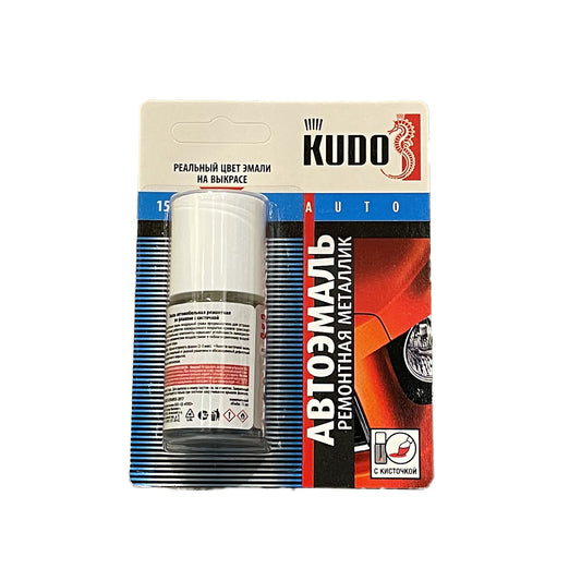 KU-72451 - автомобильная ремонтная эмаль Kudo, цвет: 1F7 ультра серебряный металлик (1F7 Ultra Silver Metallic Toyota)