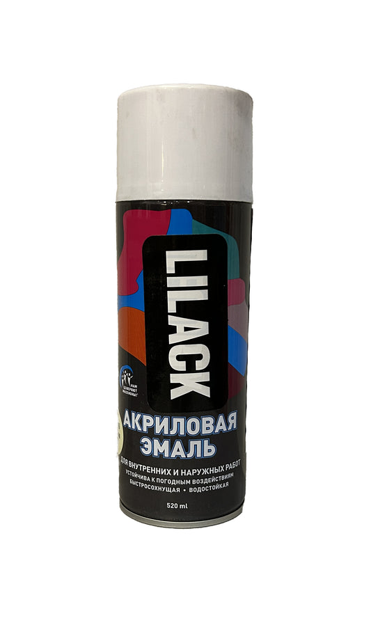LK-0101-48-DX - аэрозольная эмаль универсальная, цвет: слоновая кость глянцевый, баллон: 520 мл.