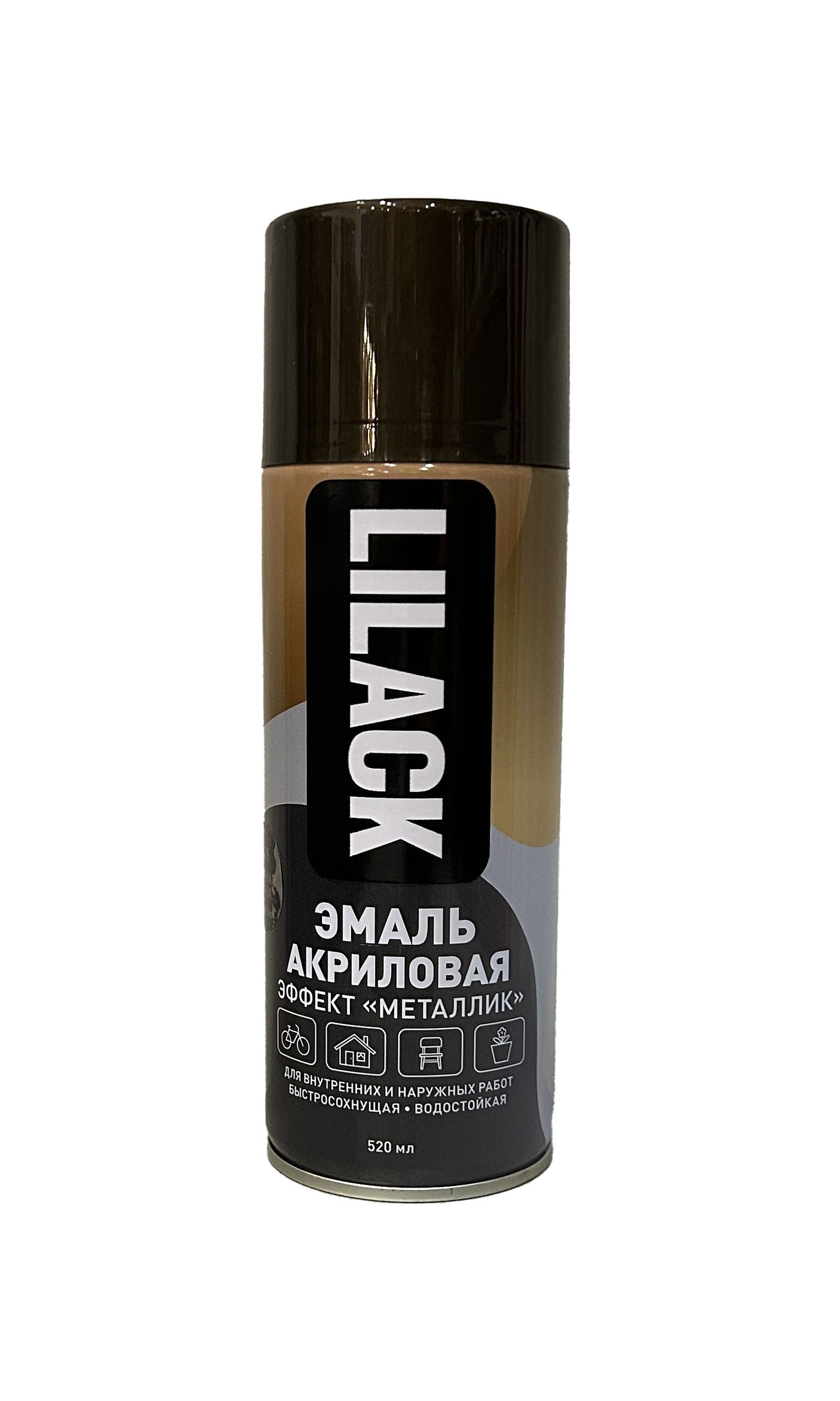 LK-0103-29-DX - аэрозольная акриловая эмаль, цвет: античная бронза металлик, баллон: 520 мл.