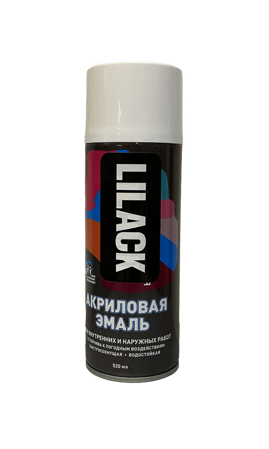 LK-0113-30-DX - аэрозольная акриловая эмаль, цвет: белый перламутровый глянцевый, баллон: 520 мл.
