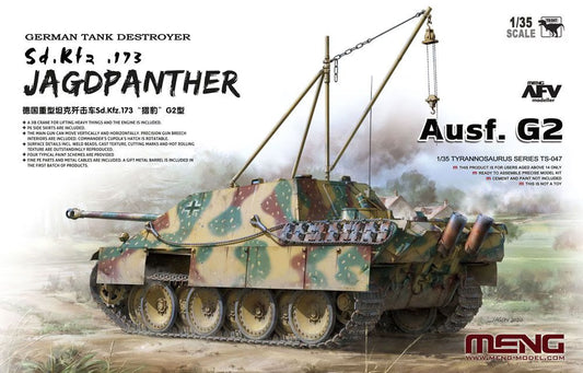 MM-TS-047 - тяжёлая по массе немецкая САУ Jagdpanther Ausf. G2 (Ягдпантера)