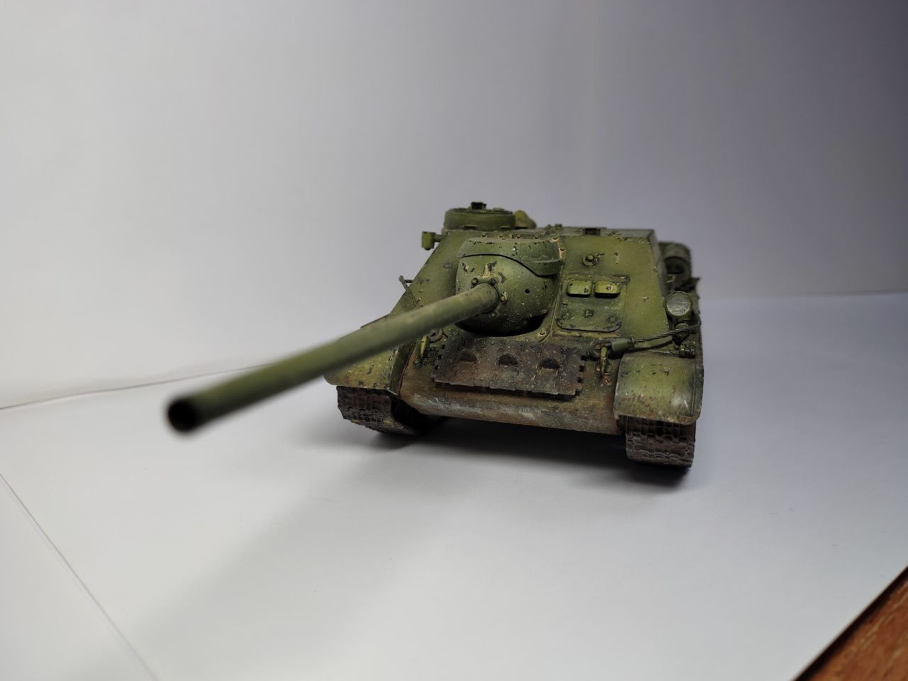 SKN-0008 - собранная модель СУ-100