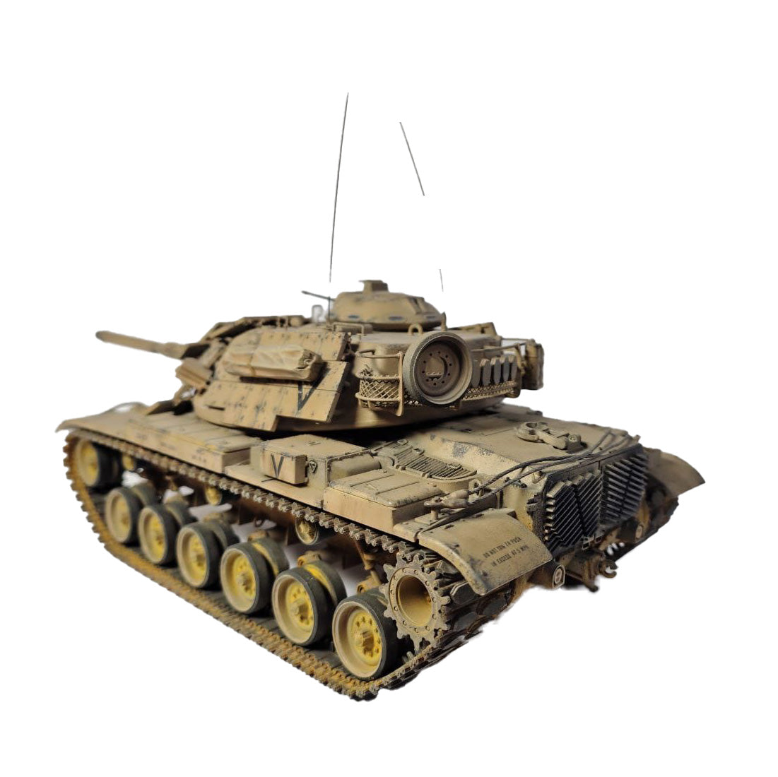 SKN-0016 - собранная модель американского танка морской пехоты M60A1