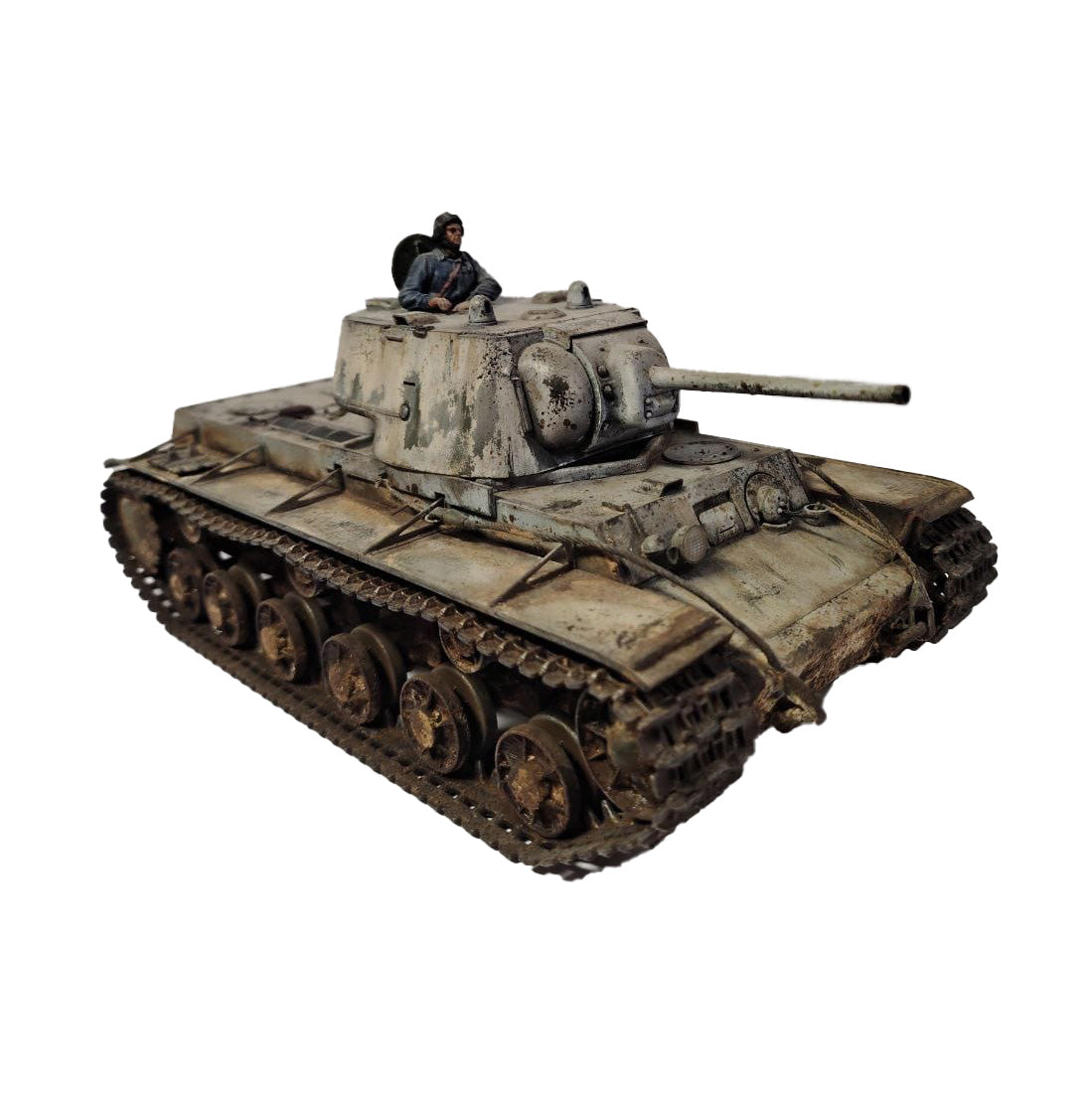 SKN-0017 - собранная модель советского танка КВ-1