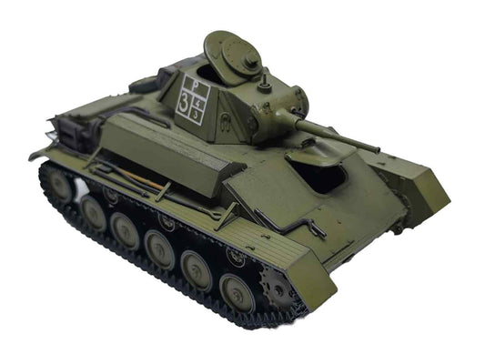 SKN-0021 - собранная модель советского танка Т-70Б в парадном варианте