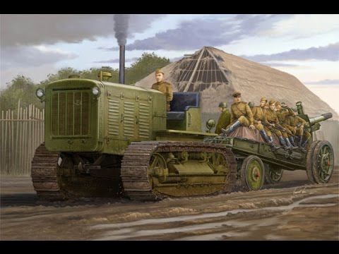 TR-05538 - советский дизельный трактор ЧТЗ С-65 "Сталинец"