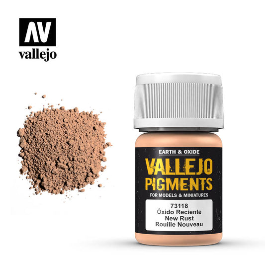 VAL-73118 - порошковый пигмент, цвет: свежая ржавчина (Fresh Rust), флакон: 35 мл.
