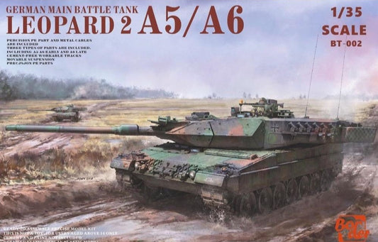 BDR-BT002 - современный немецкий основной боевой танк Leopard 2 A5/A6 (Леопард)