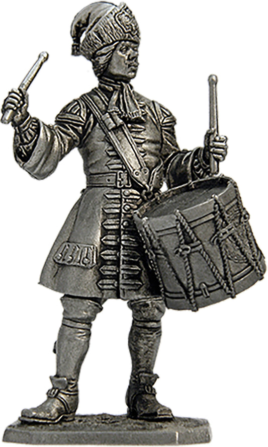 EK-R281 - гренадерский барабанщик лейб-гвардии Преображенского полка, 1708-12 гг. Россия